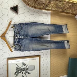 TRAVE Women's Irina Slim Denim Jeans with Raw Hem - Size - 27